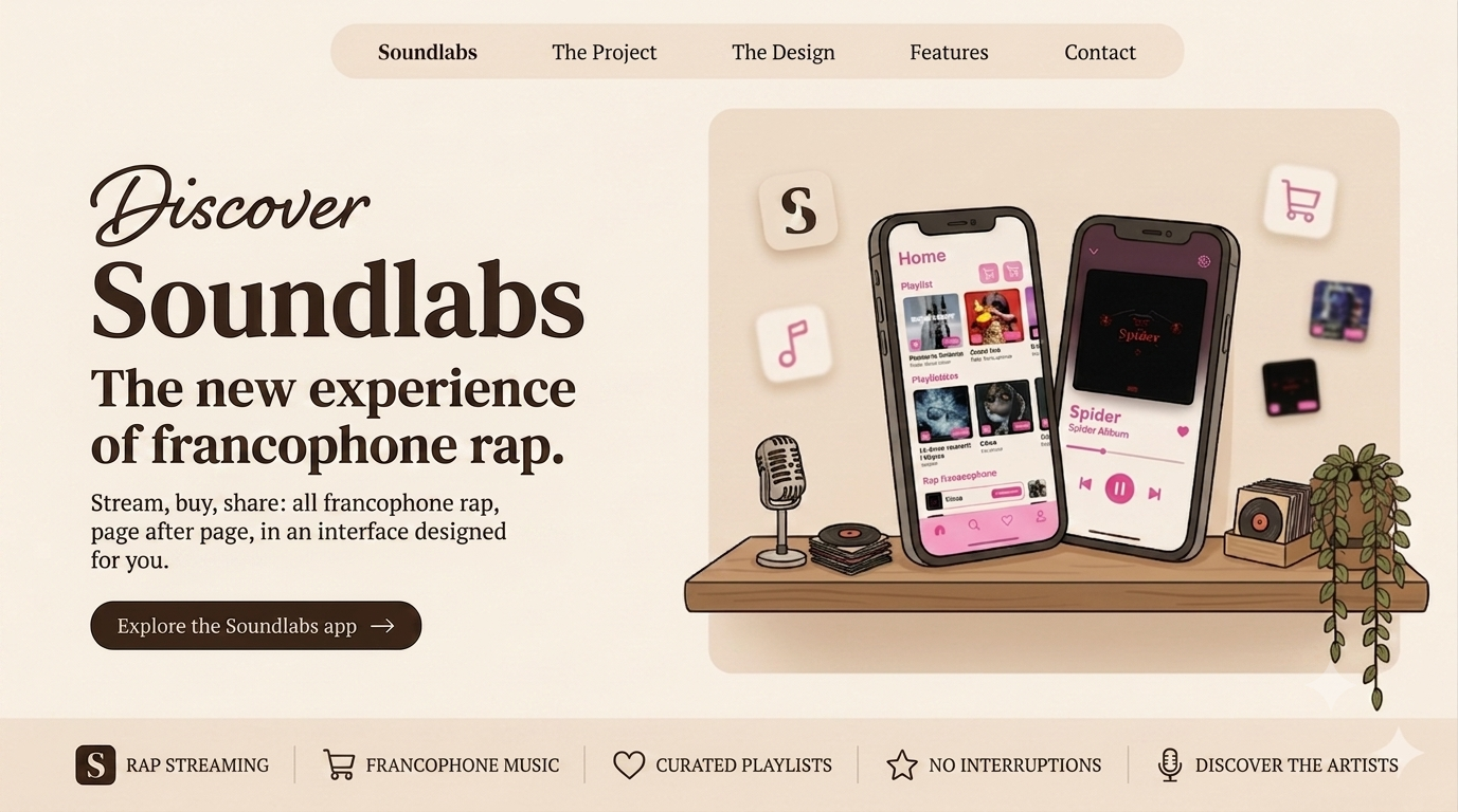 Image of my app soundlabs